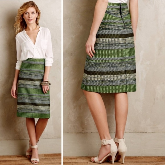 Anthropologie Dresses & Skirts - NWT ANTHROPOLOGIE Leifsdottir Tweed A-Line Skirt